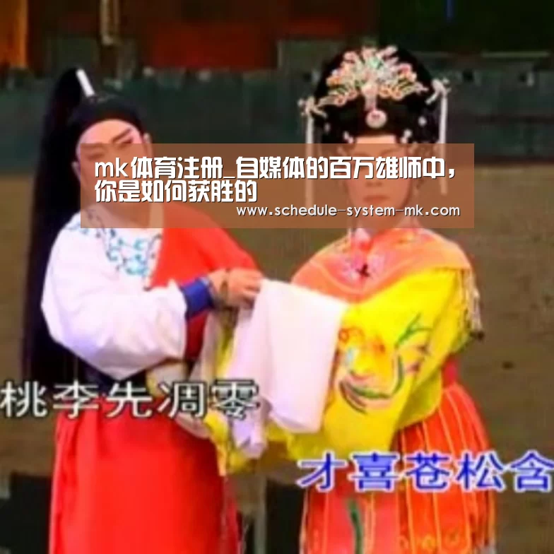 mk体育注册_自媒体的百万雄师中,你是如何获胜的(图2) mk体育注册